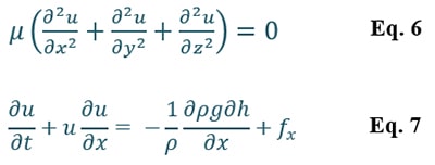 Assuming friction is taken incorporated into the body forces